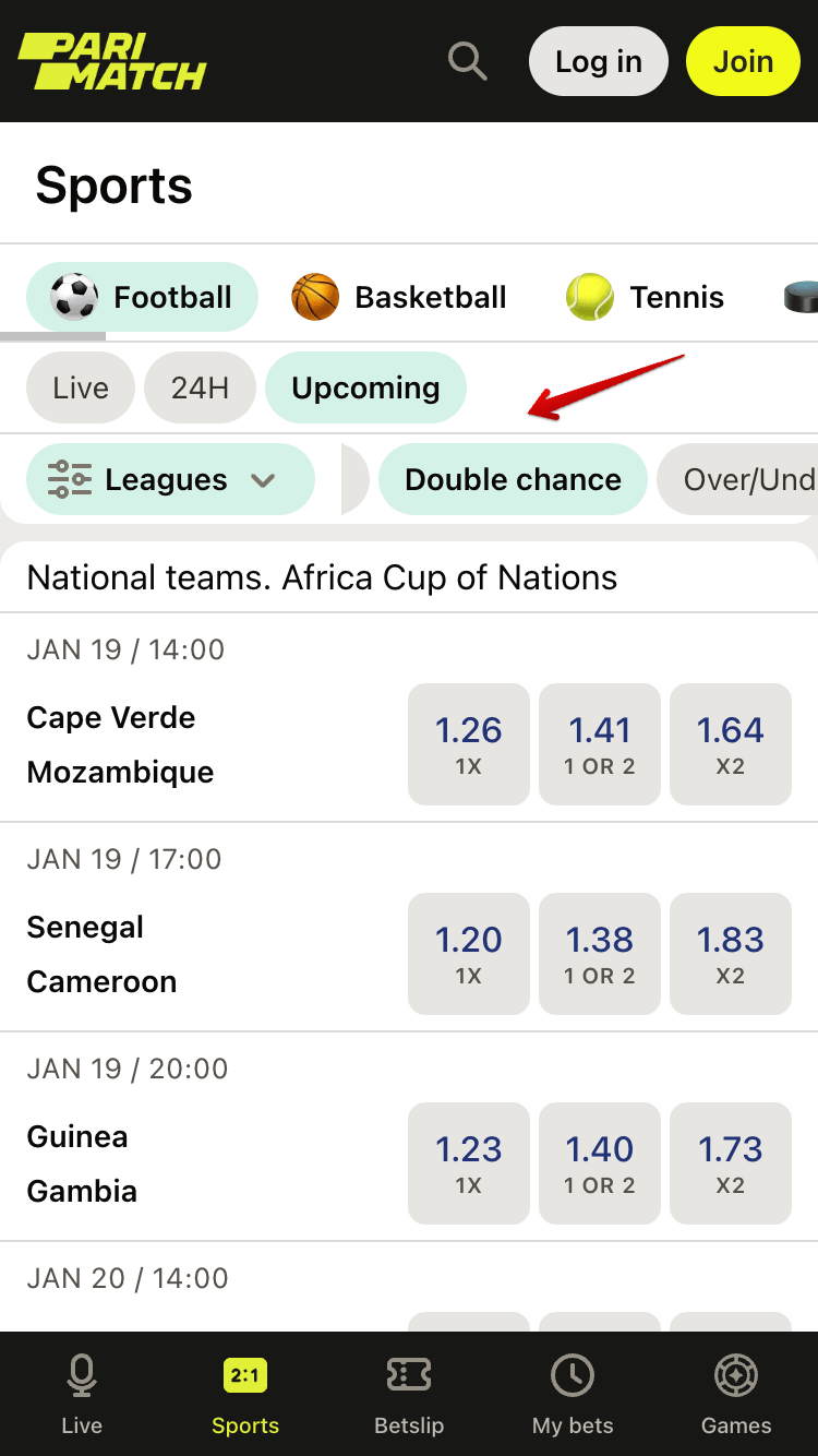 double chance